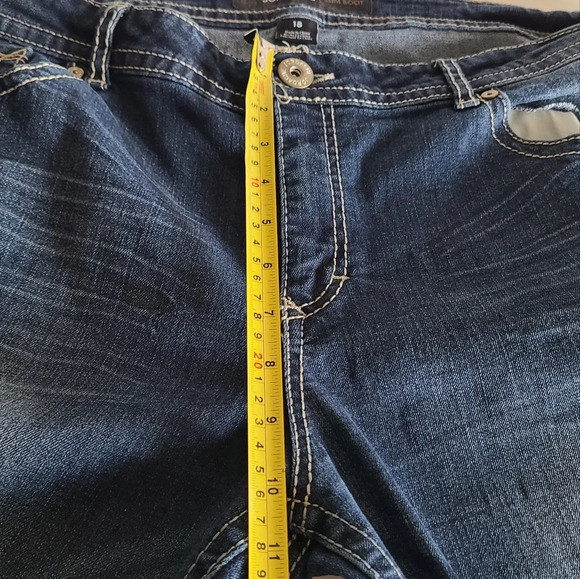 Jordache women's Jeans slim boot sz.18 - Picture 10 of 15